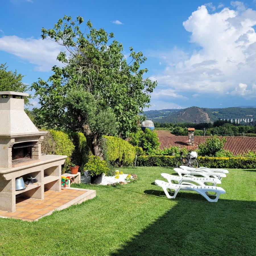 Casa Tarrio Con Piscina - Santiago De Compostela Villa Boqueixon Exteriör bild