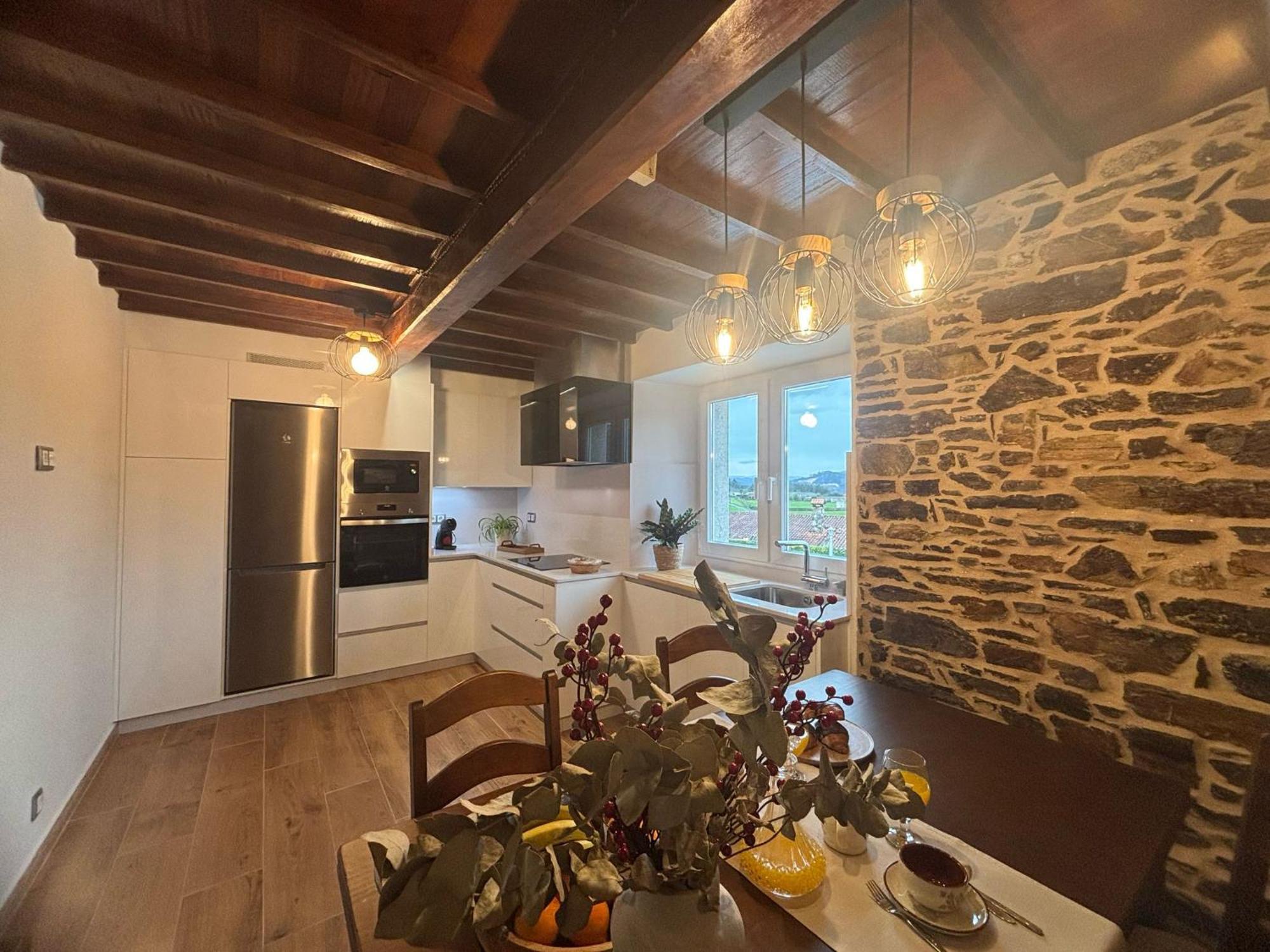 Casa Tarrio Con Piscina - Santiago De Compostela Villa Boqueixon Exteriör bild